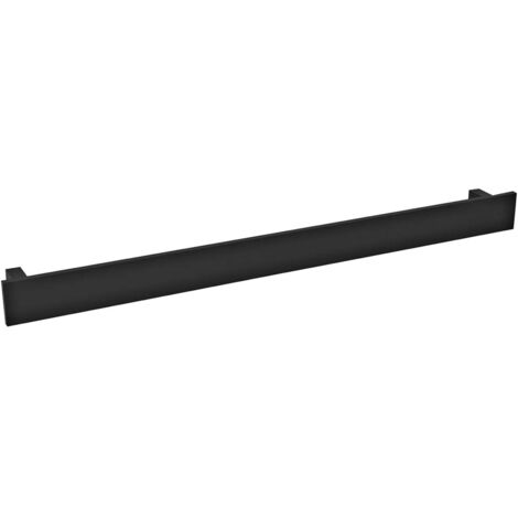 Sapho Patron - Toallero, longitud 80 cm, negro mate PX079