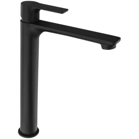 Sapho Pax - Grifo de lavabo alto, negro mate XA07/15