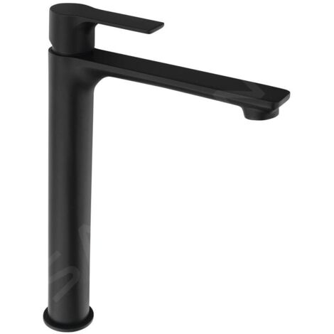 Sapho Pax - Mitigeur de lavabo haut, noir mat XA07/15