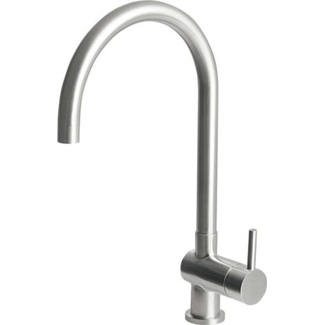 Sapho PE - Grifo de fregadero, acero inoxidable PE015