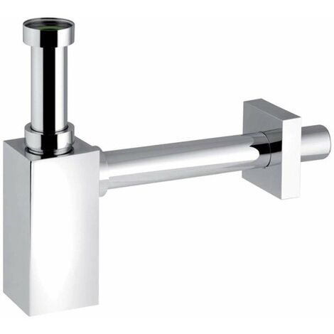 Sapho Piquadrato - Waschbeckensiphon 1"1/4, Ablauf 32 mm, Chrom 0510OT25K7
