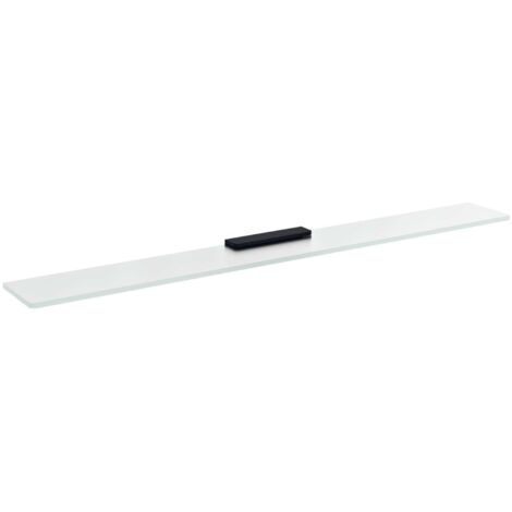 Sapho Pirenei - Étagère, longueur 80 cm, verre dépoli/noir MY009B-06
