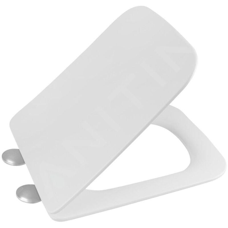 Sapho - Porto - Abattant wc Slim, duroplast, SoftClose, blanc PZS102