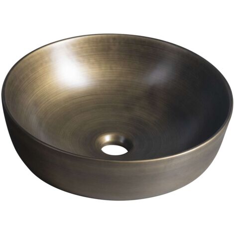 Sapho Priori - Waschtisch, Durchmesser 42 cm, Bronze PI032