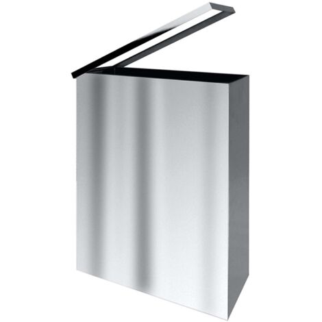 Sapho Programas de hoteles - Cubo de basura colgante 25 L, acero inoxidable cepillado XP006