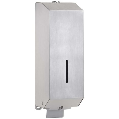 Sapho Programas de hoteles - Dosificador de jabón, 1100 ml, acero inoxidable cepillado XP122