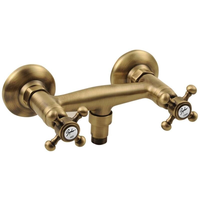 Reitano Rubinetteria Antea - Mitigeur de douche Antea, bronze 3866 - Sapho