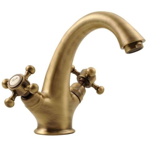Sapho Reitano Rubinetteria Antea - Mitigeur de lavabo Antea, avec bonde, bronze 3276