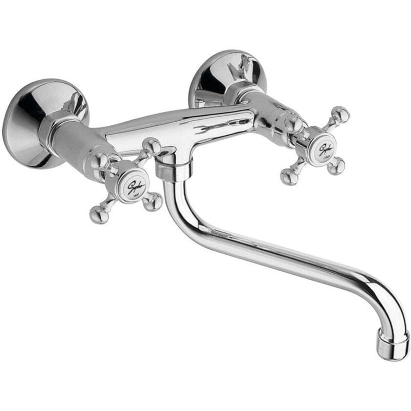 Reitano Rubinetteria Antea - Robinet d'évier Antea, chrome 3061 - Sapho