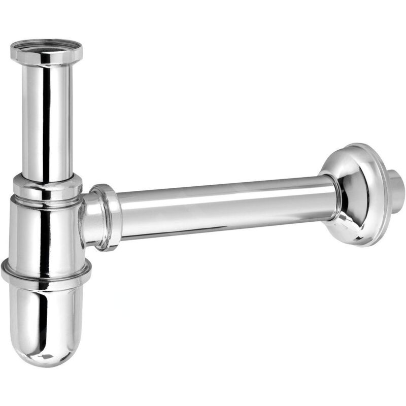 Antea - Siphon de lavabo, sortie d'évacucation 32 mm, chrome 9591 - Sapho