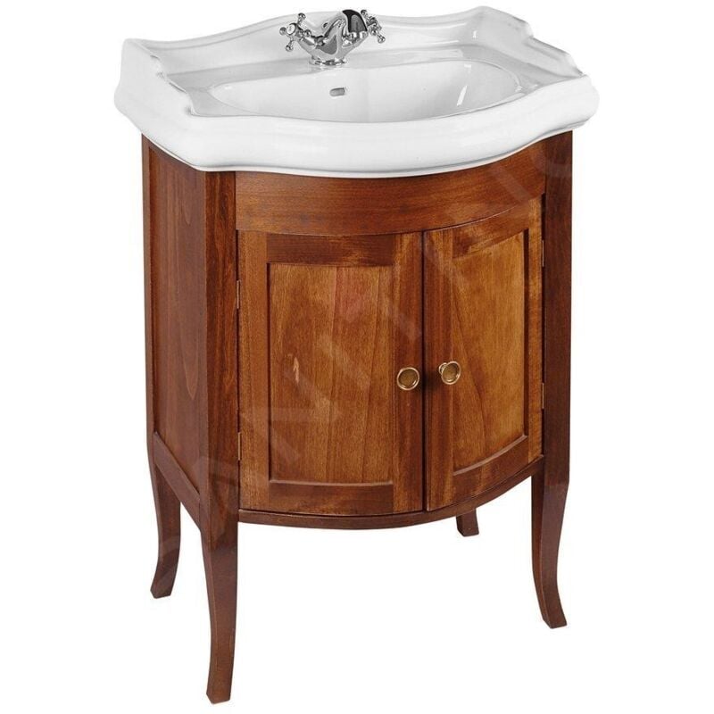 Sapho - Retro - Meuble de lavabo 600x800x450 mm, hêtre 735140