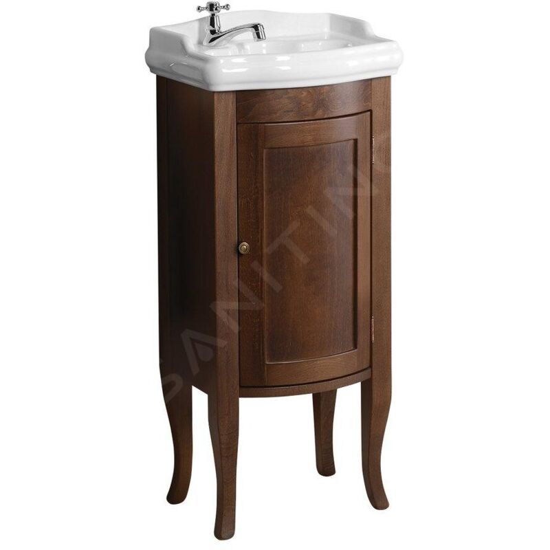 Sapho - Retro - Meuble-vasque, 37x85x29 cm, hêtre 1640