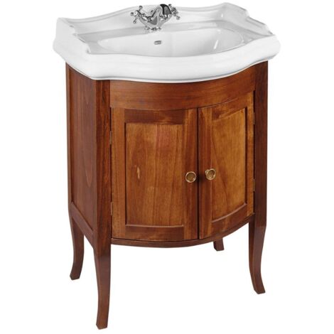Sapho Retro - Mobile lavabo 600x800x450 mm, faggio 735140