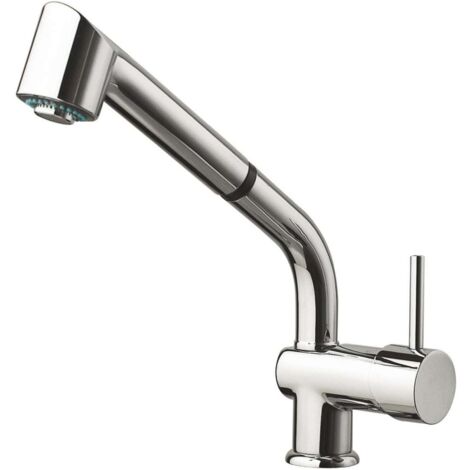 Sapho Rhapsody - Miscelatore da lavello con doccetta estraibile, cromo 5550