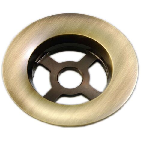 Sapho Ricambi Silfra - Griglia di scarico di ricambio in ottone per set di vasche da bagno, bronzo RI00792