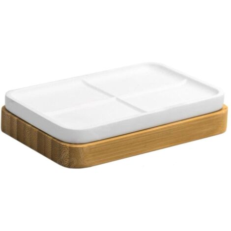 Sapho Ridder Amara - Porte-savon sur pied, blanc 2244301