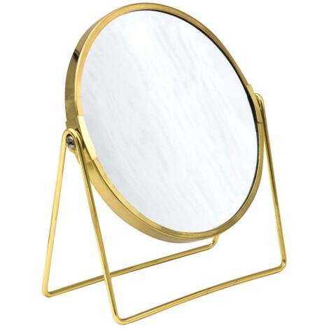 Sapho Ridder Specchi - Specchietto cosmetico da appoggio, color oro 03009024