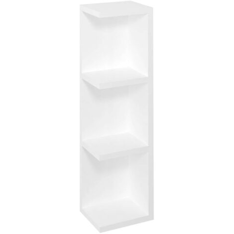 Sapho Riwa - Estantería abierta 20x70x15 cm, blanco brillante RIW250-0030