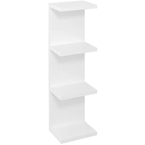 Sapho Riwa - Mobile a scaffale aperto 200x700x150 mm, bianco lucido RIW200-0030