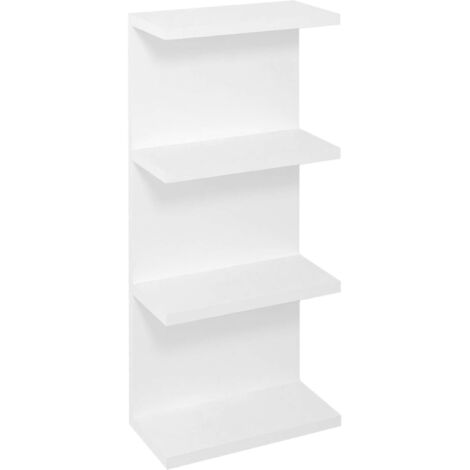 Sapho Riwa - Mobile a scaffale aperto 300x700x150 mm, bianco lucido RIW300-0030