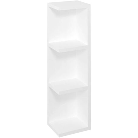 Sapho Riwa - Offener Regalschrank 20x70x15 cm, weiß glänzend RIW250-0030