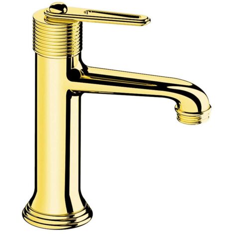 Sapho Rubinetteria - Miscelatore da lavabo, color oro BB002/17