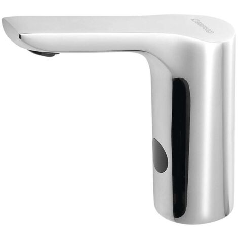 Sapho Rubinetteria - Miscelatore touchless per lavabo, alimentazione con batteria, cromo PS782
