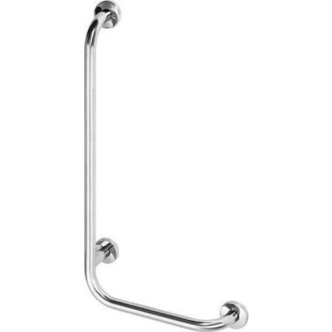 Sapho Sanitari e arredo bagno - Manico angolato 810x550 mm, sinistra, acciaio inox XH522