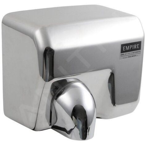 Sapho Série Hôtel - Sèche-mains électrique CATA EMPIRE, inox mat 9818