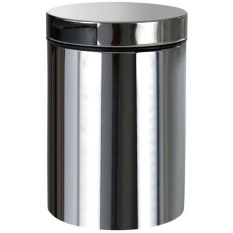 Sapho Settore alberghiero - Pattumiera sospesa 3 l, acciaio inox spazzolato XP017