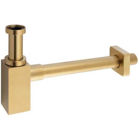 Sapho Siphons - Design-Siphon, mattgold SI419