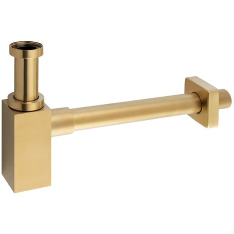 Sapho Siphons - Siphon design, doré mat SI419