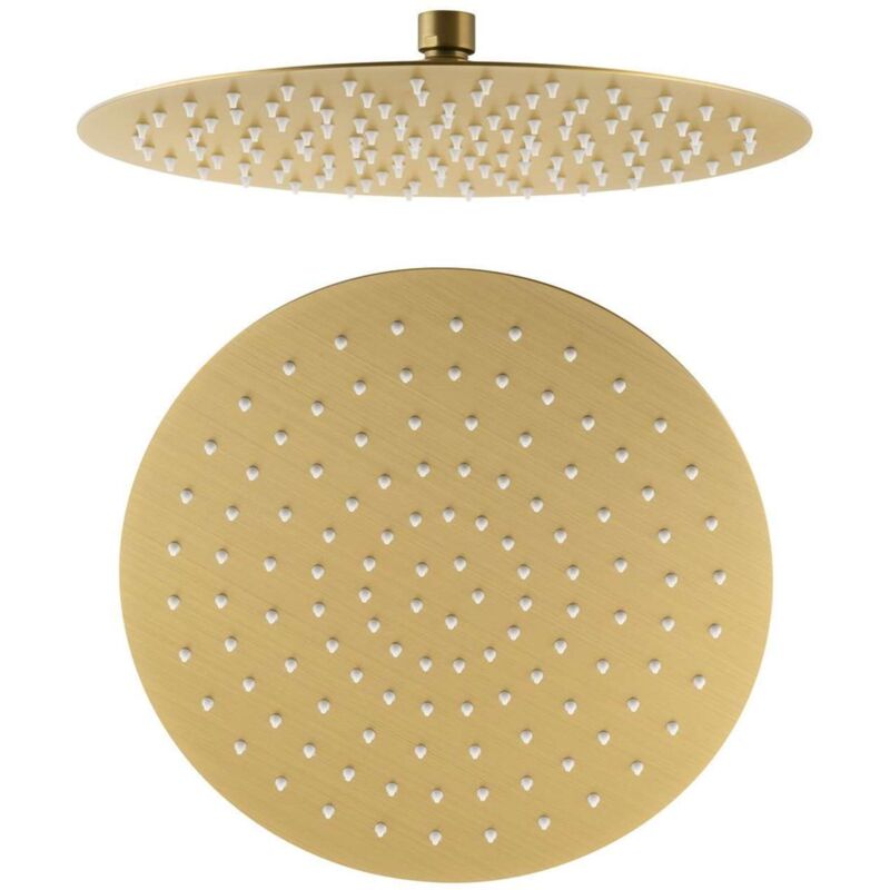 Sapho - Slim - Douche de tête, diamètre 300 mm, doré MS573GB