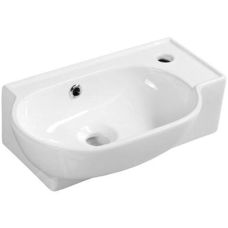 Sapho Small - Lavabo Yumo 45x28 cm, blanc 3045