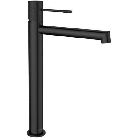 Sapho Solaris - Grifo de lavabo, negro mate WD006B