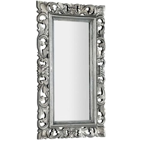 Sapho Specchi - Specchio in cornice 400x700 mm, argento IN109