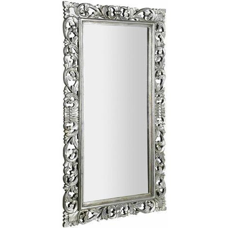 Sapho Specchi - Specchio Scule in cornice, 80x150 cm, argento IN334