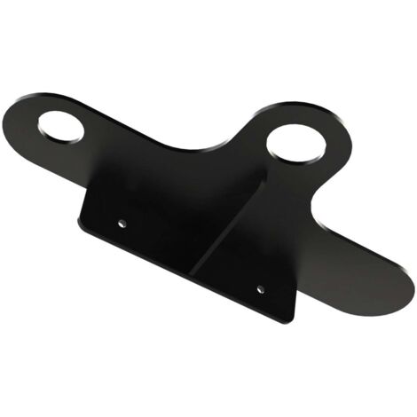Sapho Tetris - Soporte para lavabo, orificio para grifería a la izquierda, negro mate TZ424