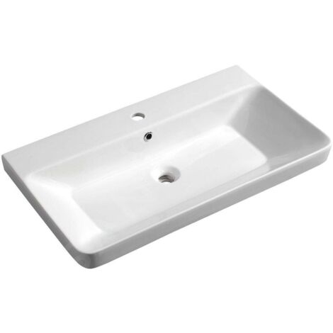 Sapho Thalie - Meuble-lavabo 800x460 mm, blanc TH11080