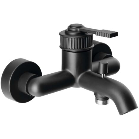 Sapho Versi - Grifo de bañera, negro mate RV010/15