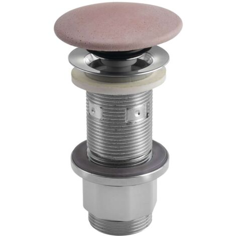 Sapho - Waschbeckenablauf, ClickClack, mattrosa FG921