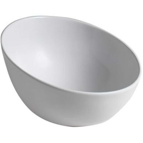 Sapho Waschtische und Waschbecken - Waschbecken Dome Obliquo 45x45 cm, weiß WH031