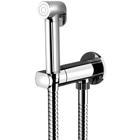 Sapho Wasserarmaturen - Unterputzarmatur mit Bidetbrause, rund, progressive Kartusche, Chrom DB700