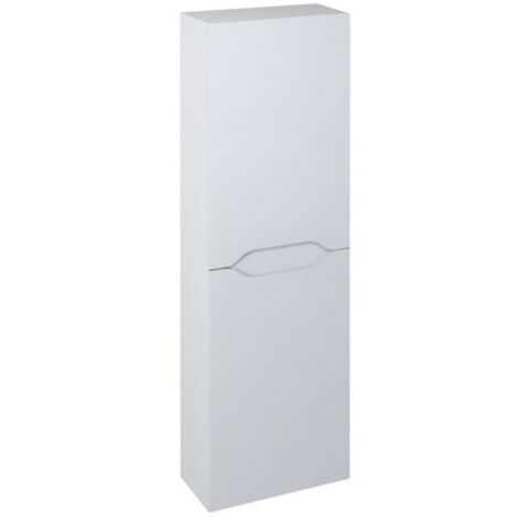 Sapho Wave - Armario 40x140x20 cm, 2 puertas, blanco WA250-3030