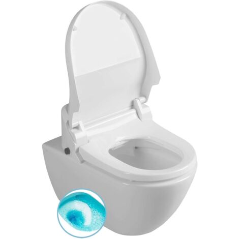 Sapho WC Set - Dusch-WC, SoftClose, SwirlFlush, ExtraGlaze, weiß UB-6635RU-1
