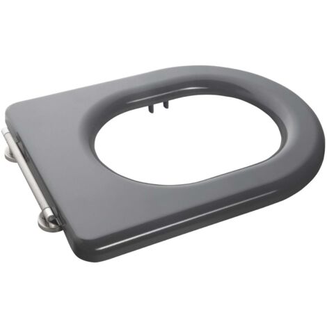 Sapho - WC-Sitz ohne Deckel, SoftClose, grau MC102-113