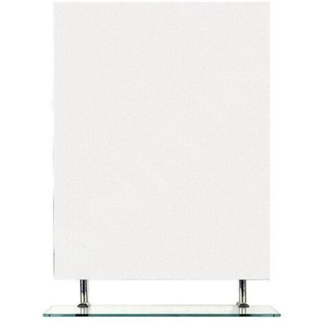 Sapho Wega - Miroir 700x800 mm, avec étagère 60092-7
