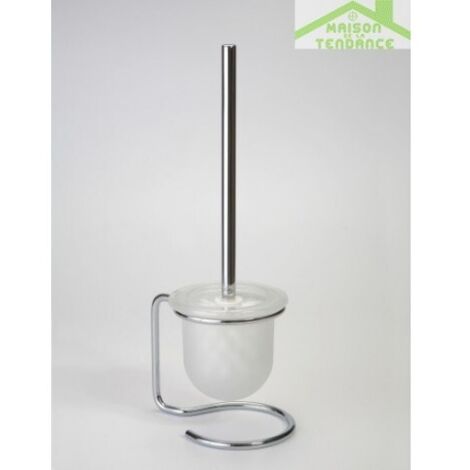 Sapho X-Round - Brosse de toilette indépendant, chrome XR302