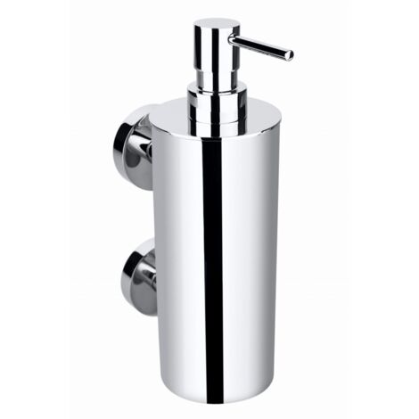 Sapho X-Round - Distributeur de savon liquide avec support, chrome XR102