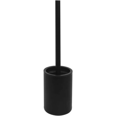 Sapho X-Round - Escobilla de WC de pie, negro XR306B